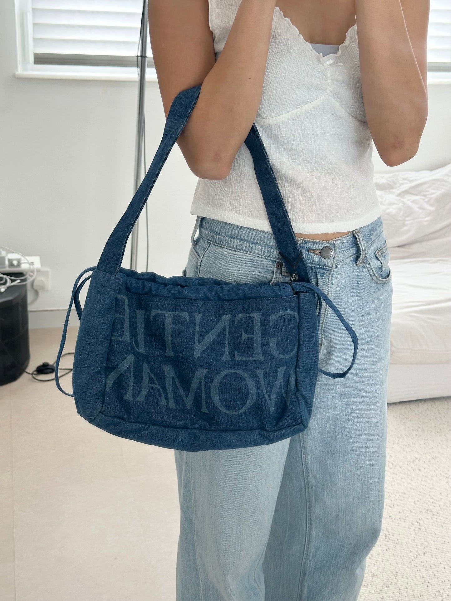 Gentlewoman Denim Dumpling Bag 經典牛仔款