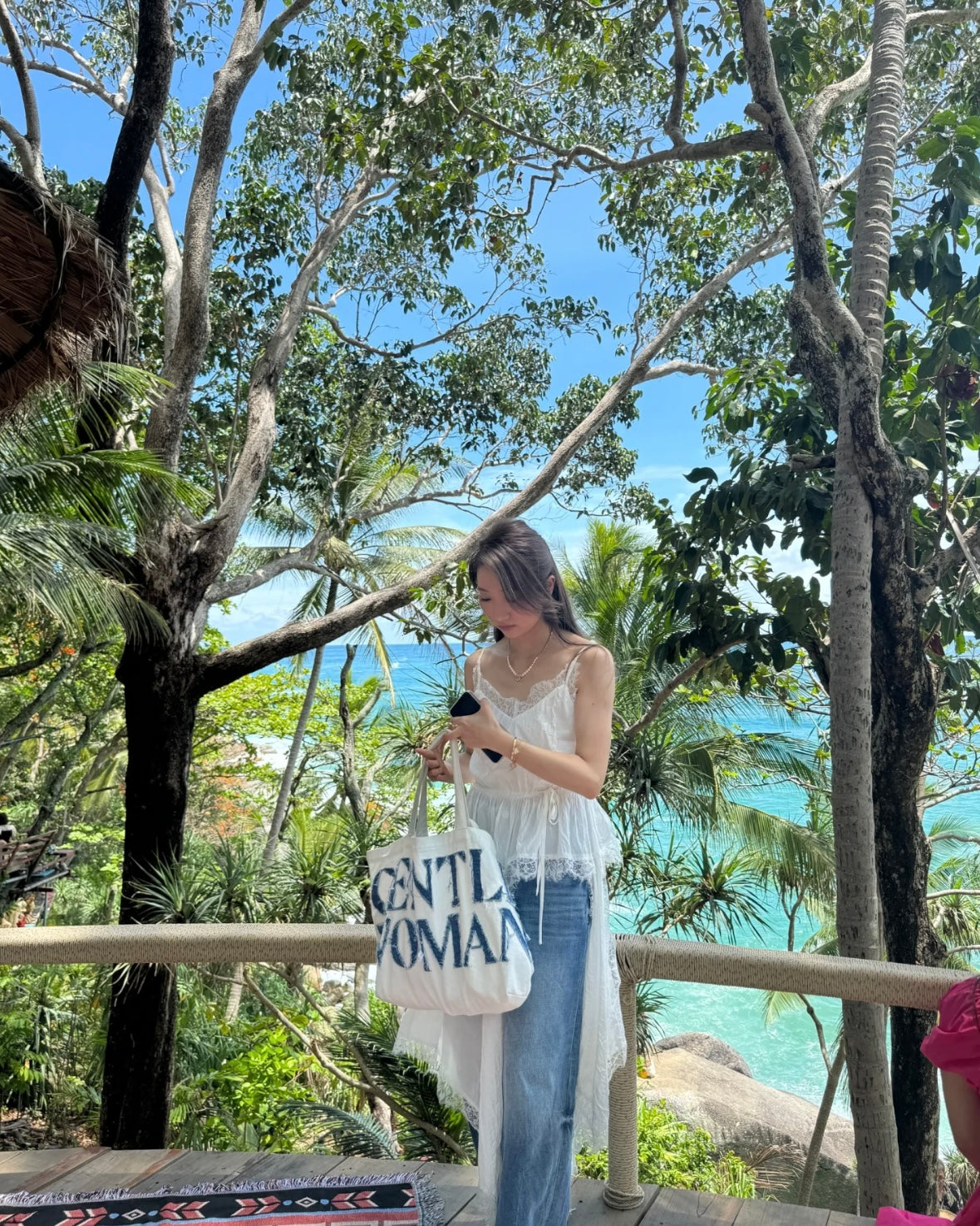 Gentlewoman Denim Tote Bag［超熱賣爛牛仔 夏天必備單品!］