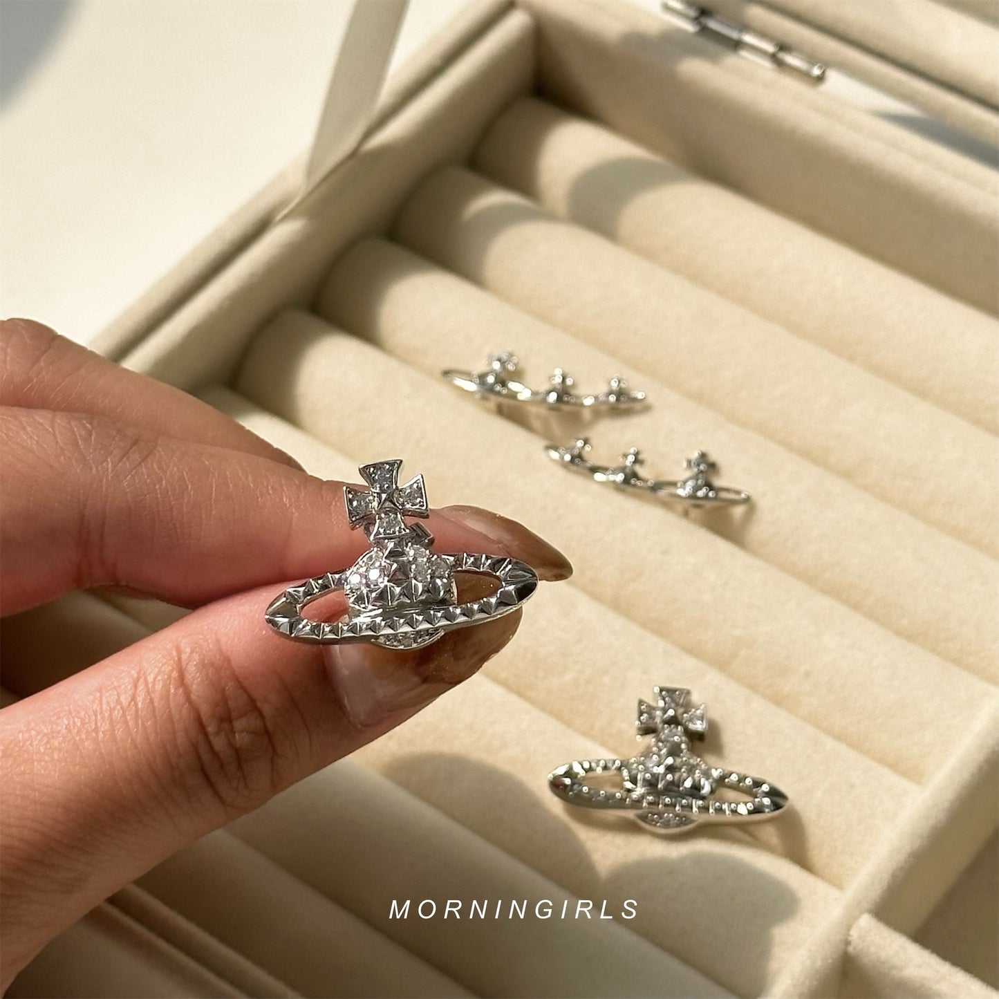 Vivienne Westwood Mayfair Bas Relief Earrings