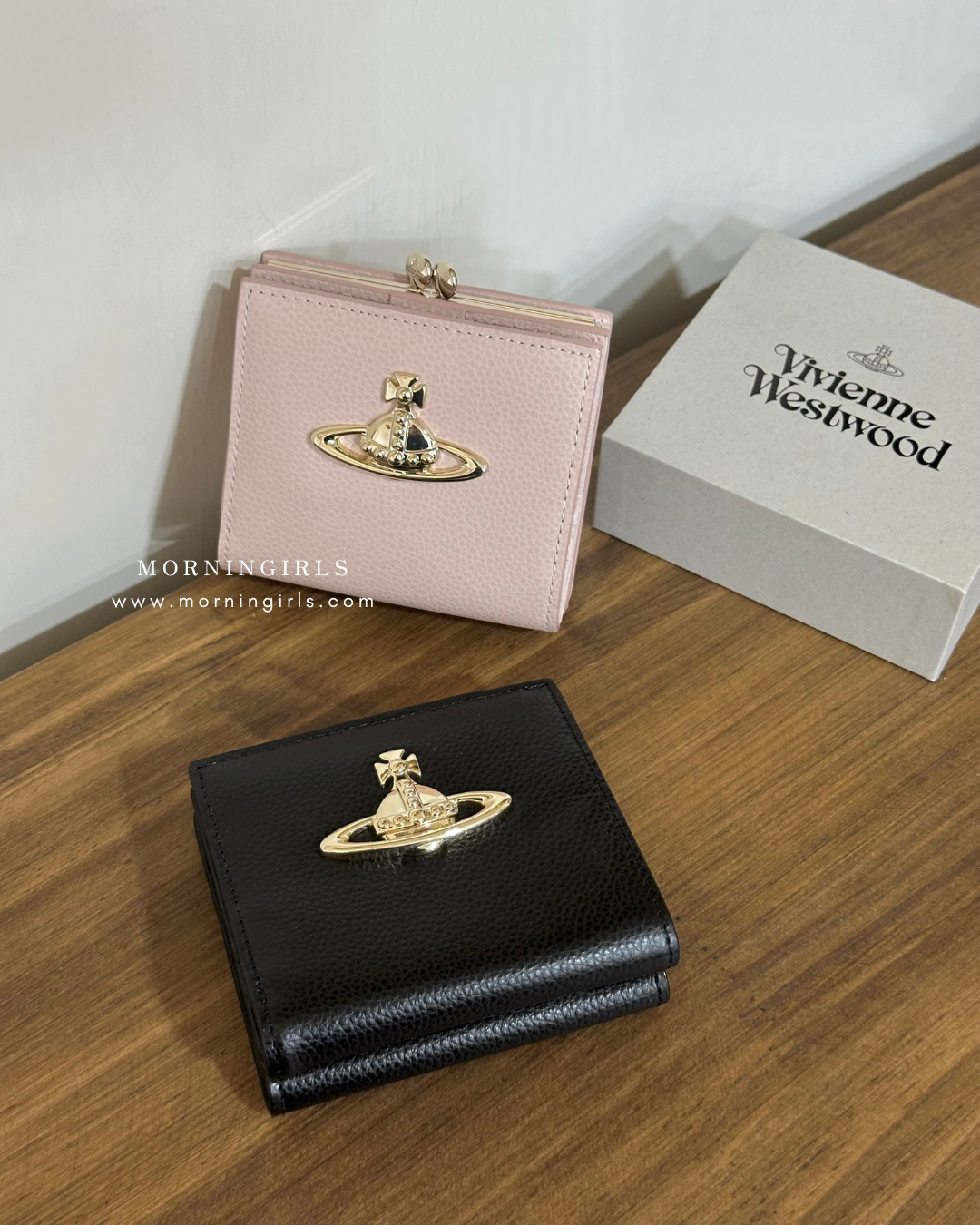 Vivienne Westwood 日本限定2025最新軟身荔枝皮 最推薦正方形小銀包 [專櫃已加價! 最後小量舊價現貨!]