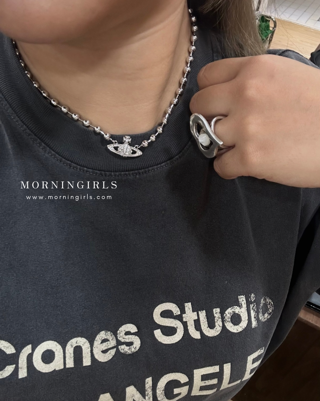 Vivienne Westwood Thames Mini Bas Relief 全新鋼珠系列 金銀兩色 項鏈手鏈同步上架 [最新上架!]