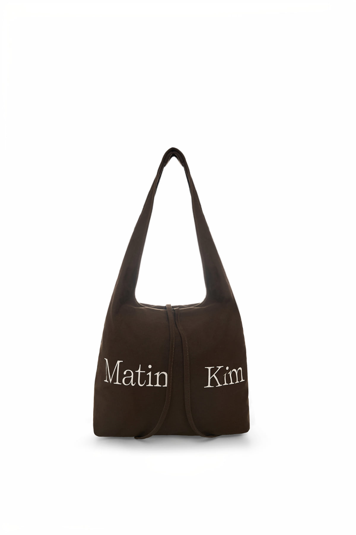 Matin Kim Logo Point Round Ecobag 最新韓國選物🇰🇷經典Logo蝴蝶結環保袋［輕盈隨性風 容量超大!］