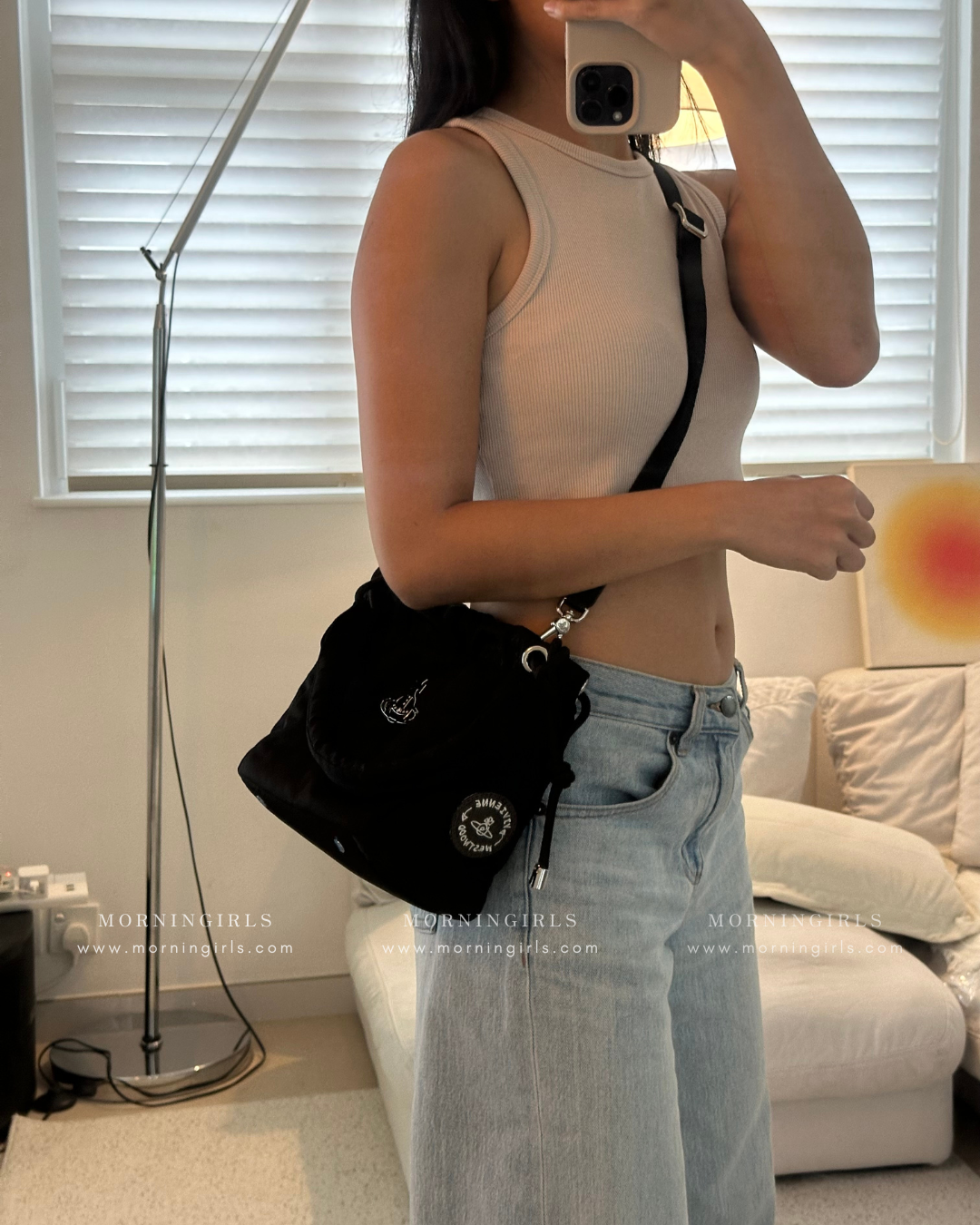 Vivienne Westwood Hilary Bucket Bag 專櫃限定索索尼龍 [SMALL超限量現貨優惠中 極難補貨! 大容量尼龍水桶袋!]