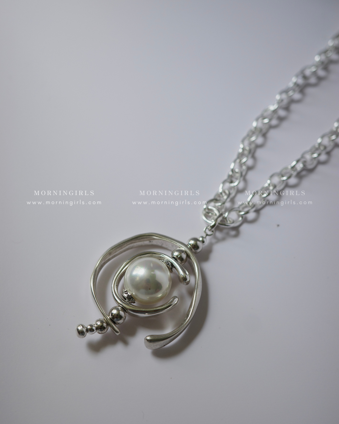 Otro Accesorio 西班牙手工飾物 - Pearl in a Twist Necklace [NEW ITEM!]
