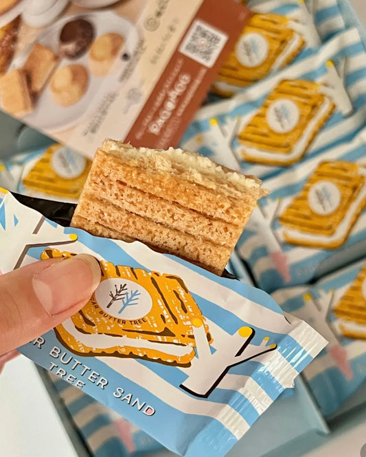 SUGAR BUTTER SAND TREE 奶油白朱古力夾心餅乾［超好味日本必買手信!］