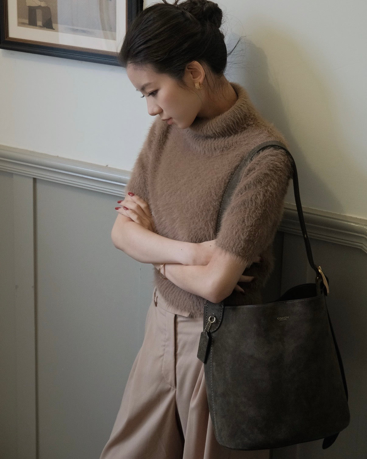 Coach Bleecker Bucket Bag 水桶袋［橄欖綠優惠中大尺寸可放iPad］