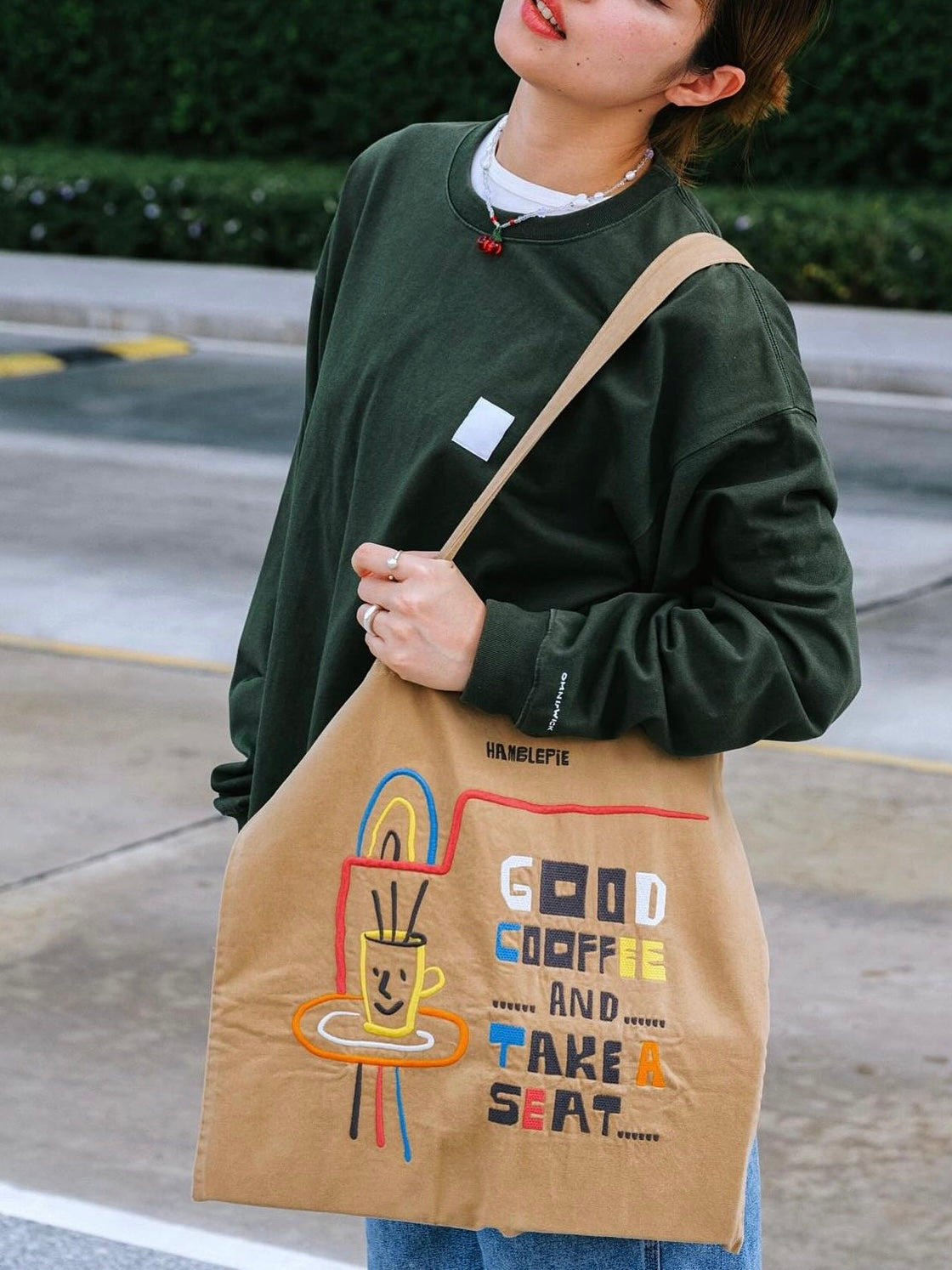 Hamblepie 泰國自家品牌 - Good Coffee Tote Bag