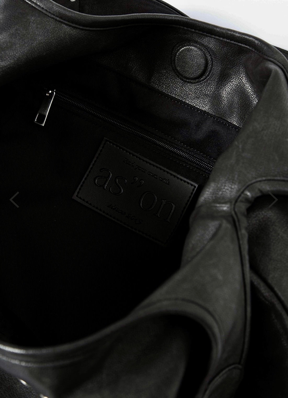 Ason Ricky Shoulder Bag 最新韓國選物🇰🇷半月形裂紋袋［慵懶鬆弛感滿滿 大容量! 斯文穿搭OK］