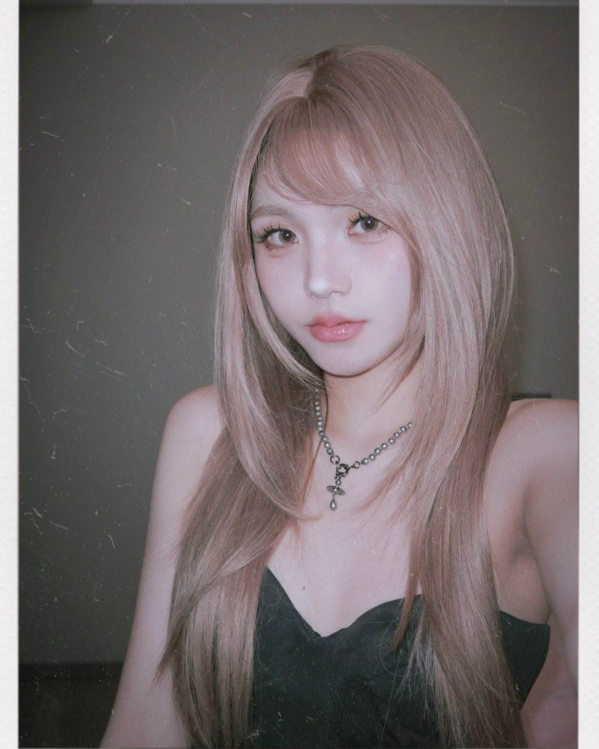 Vivienne Westwood Aleksa Pearl Choker Necklace 巴洛克水滴珍珠限量灰色［大折扣中 NANA同款 絕美小暗黑灰!]