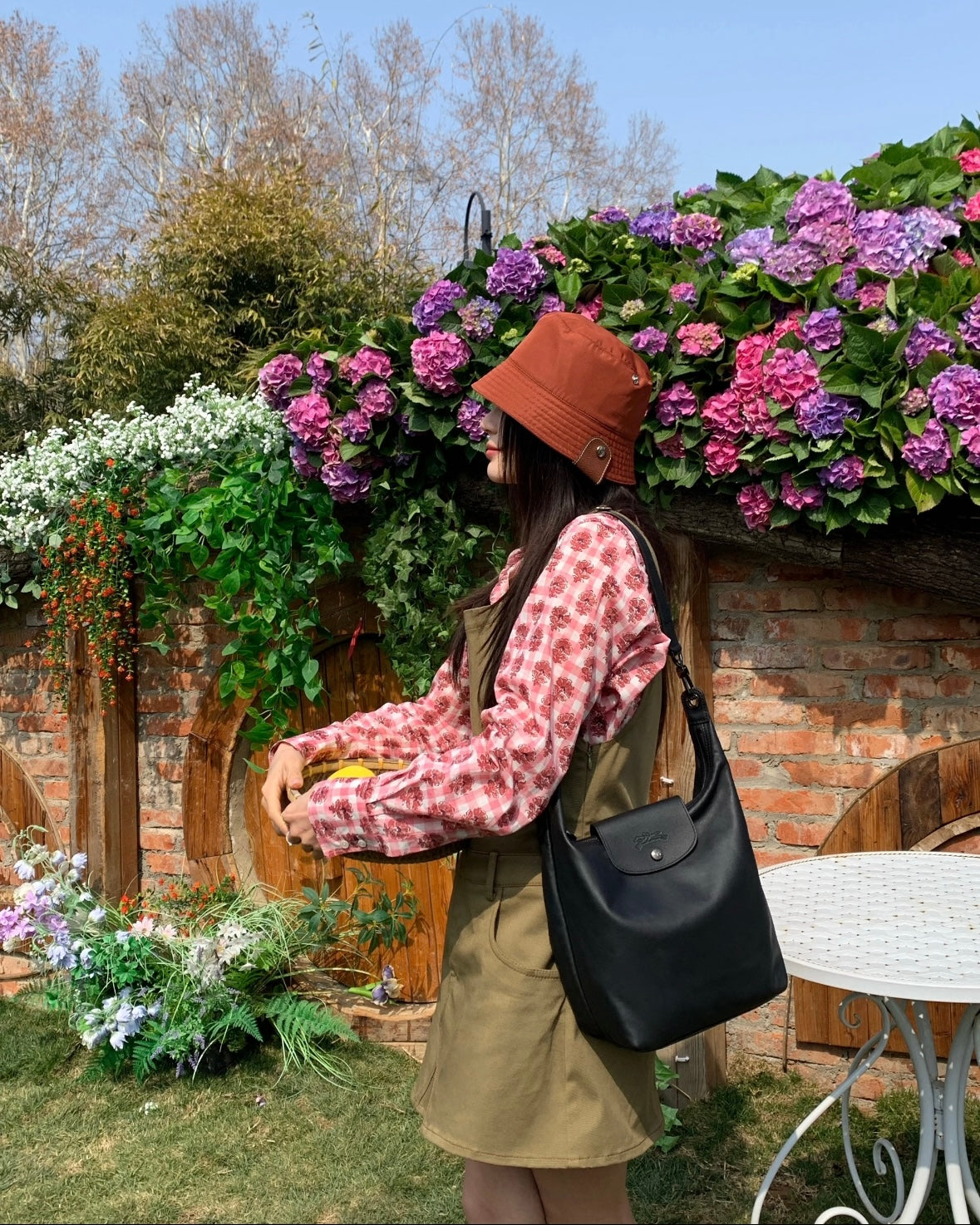 LONGCHAMP Le Pliage Xtra M Shoulder Bag 真皮系列［新款直身系列!］