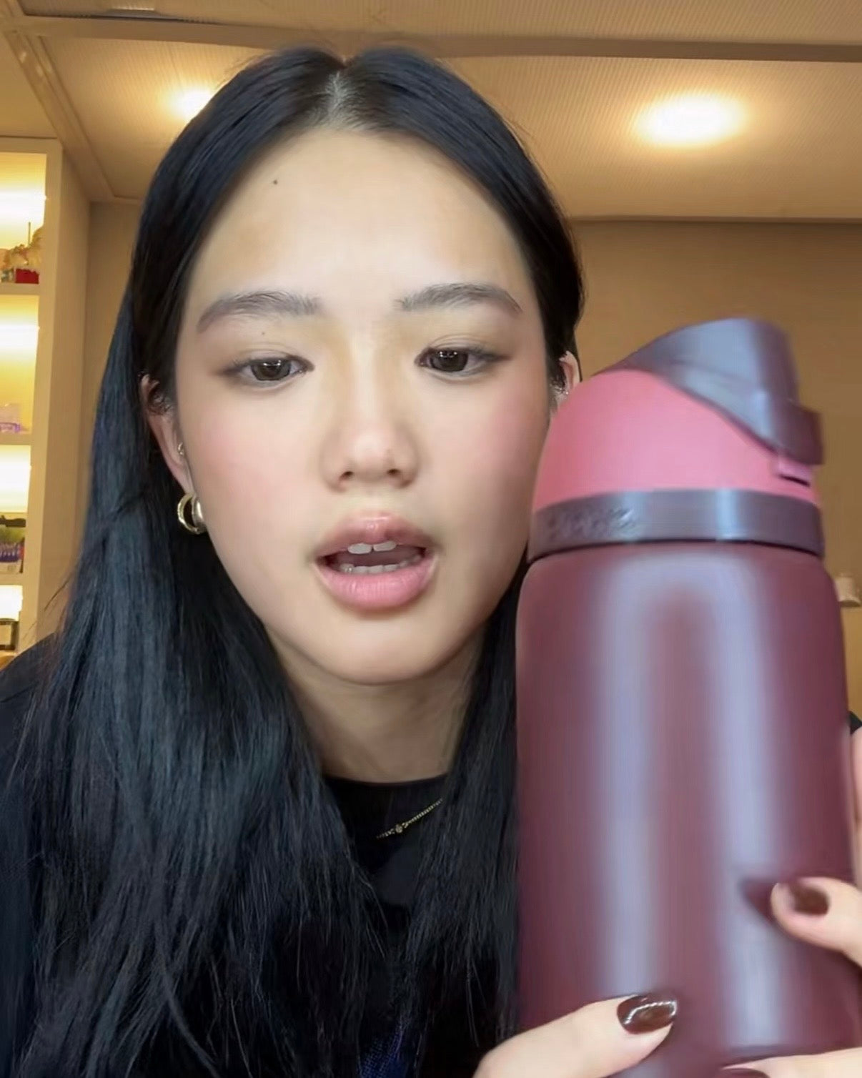 美國Owala FreeSip隔熱不鏽鋼吸管水瓶 24oz