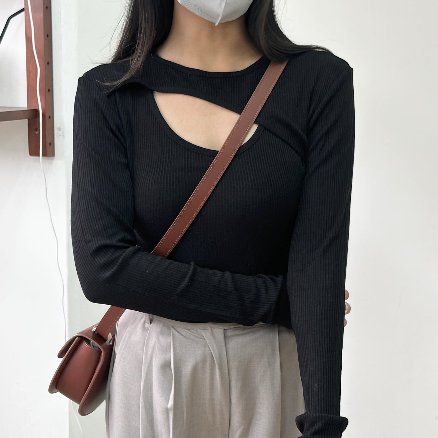 假兩件 Cut-off Top [門市搬遷清貨限時優惠$129!]