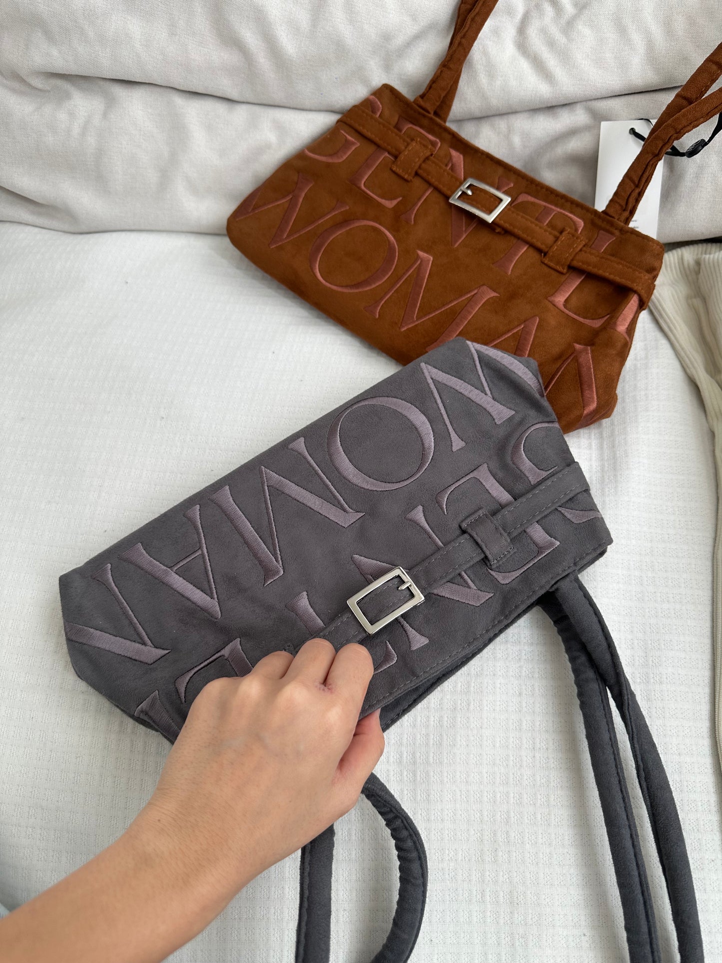 Gentlewoman Ballerina Bag Velvet ［店主自留超美小銀扣］