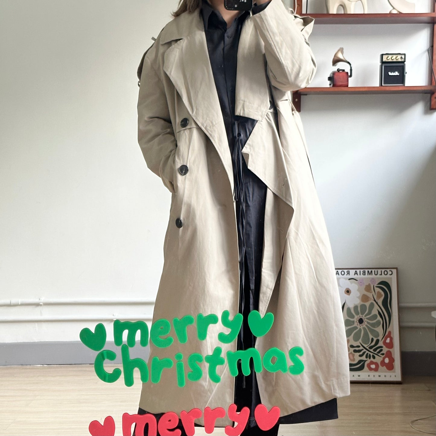 French Trench Coat [CP值超高!! 建議160up穿著]  [門市搬遷清貨限時優惠$149!]