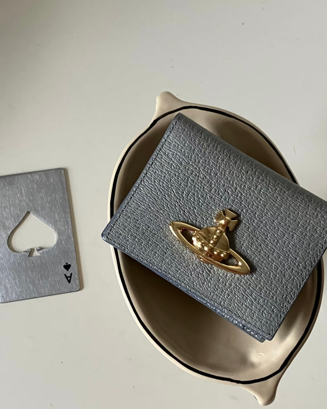 Vivienne Westwood 硬身荔枝皮 Bifold Cardholder 包含相位 [日本限定已停售 櫻花粉最後一個!]