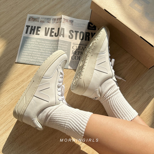 VEJA法國小白鞋 V12 全白［SIZE 36現貨限時優惠中!］
