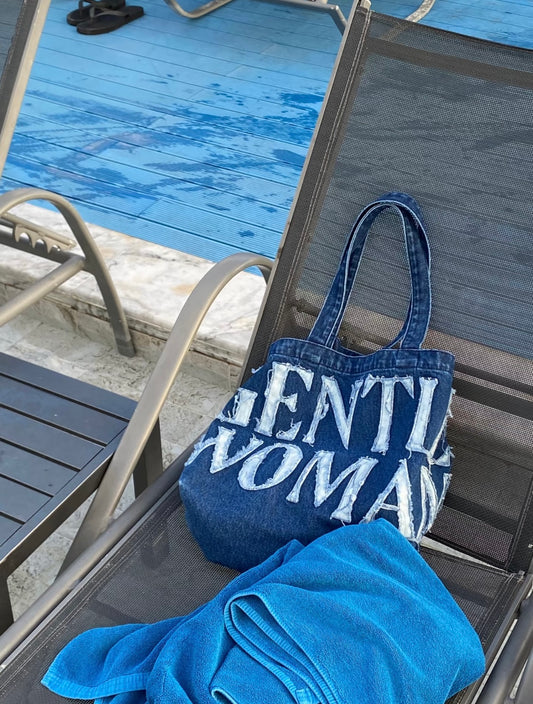 Gentlewoman Denim Tote Bag［超熱賣爛牛仔正式上架! 極難補貨!］