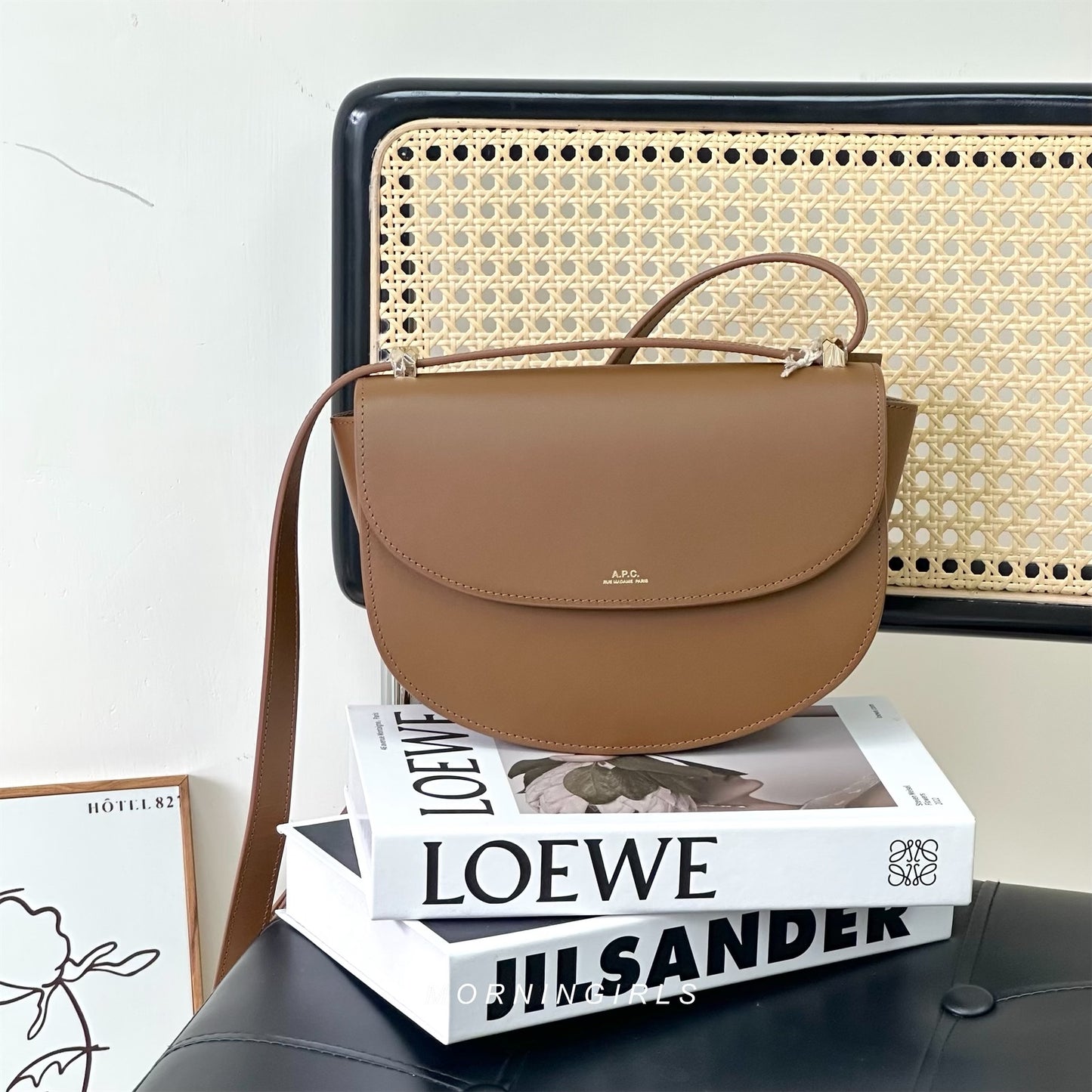 A.P.C. Geneve Bag 馬鞍包 [REGULAR] [復古啡優惠現貨中]