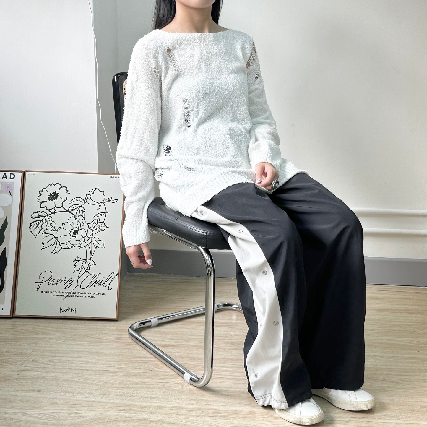 Unisex Side Buttons Cargo Pants [門市搬遷清貨限時優惠$249!]