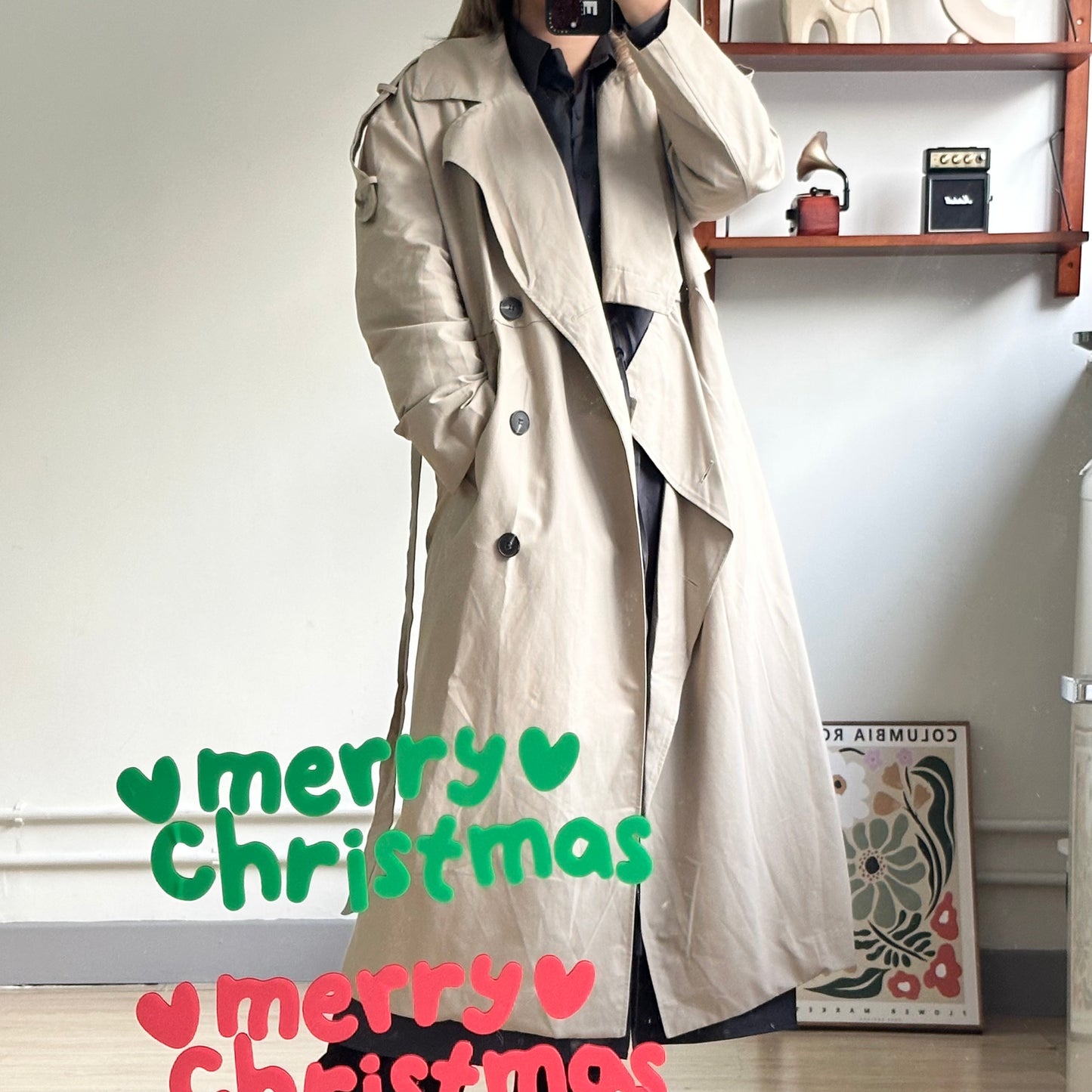 French Trench Coat [CP值超高!! 建議160up穿著]  [門市搬遷清貨限時優惠$149!]