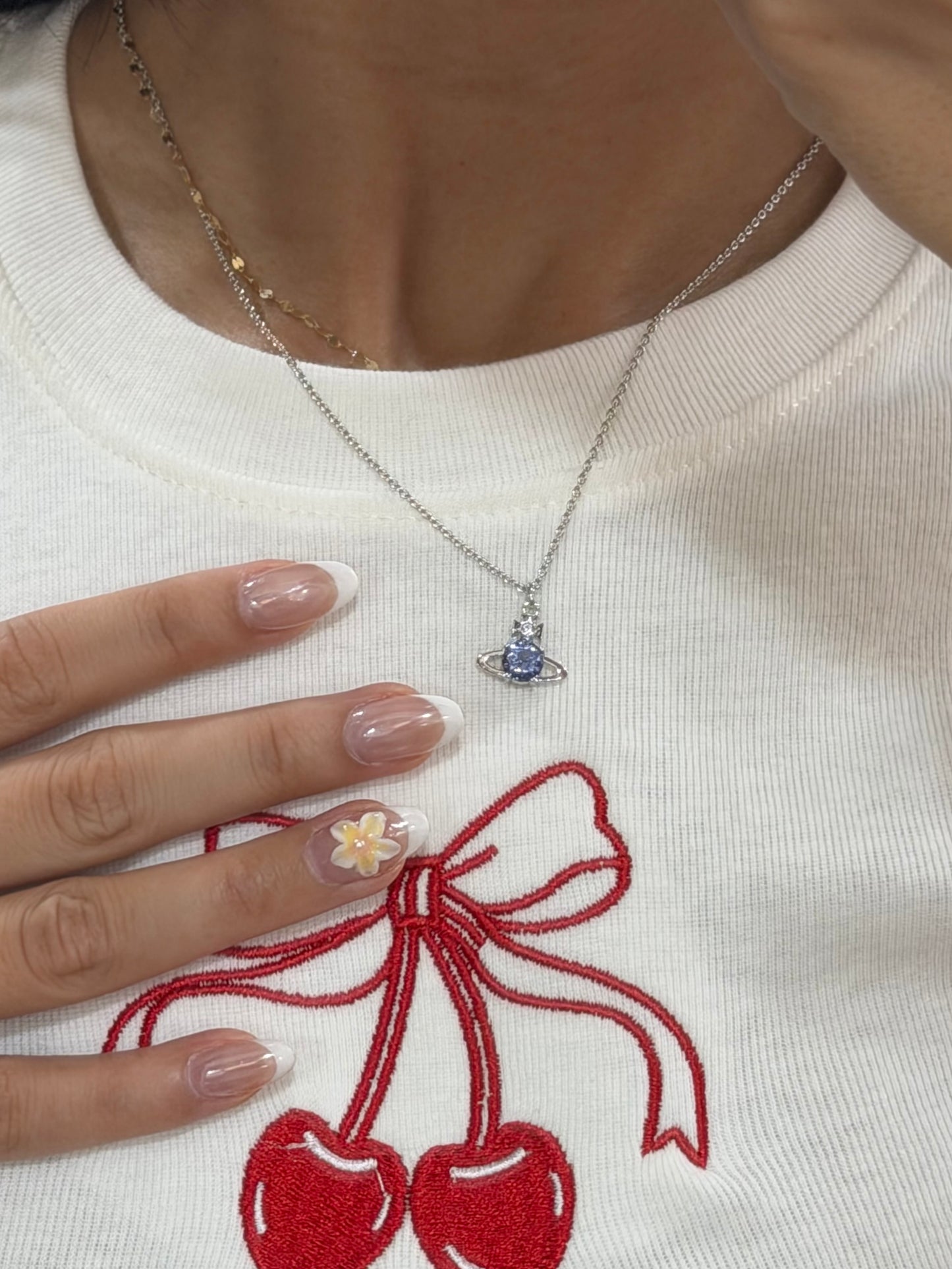 Vivienne Westwood Reina Necklace 2026最新限定薰衣草紫色 💜[低調精緻小閃鑽]