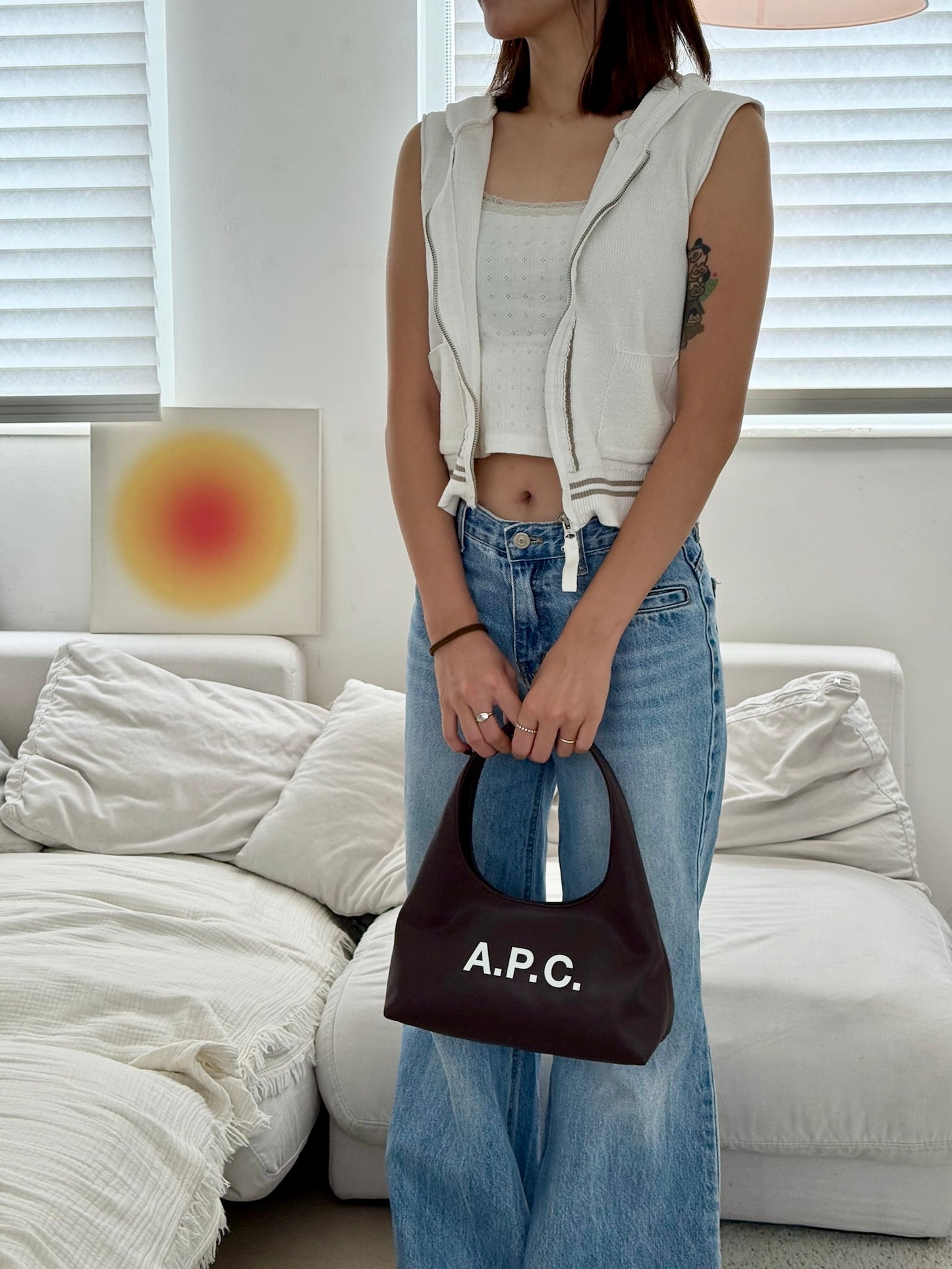 A.P.C. Baby Ninon Shoulder Bag［最新上架! 超可愛腋下袋! 全現貨發售中］
