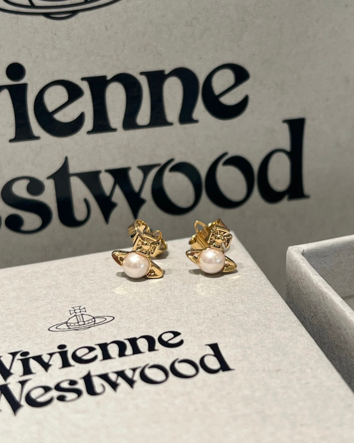 Vivienne Westwood Balbina Earrings 小珍珠耳環 [雙11折上折Jaden同款 可放耳骨]