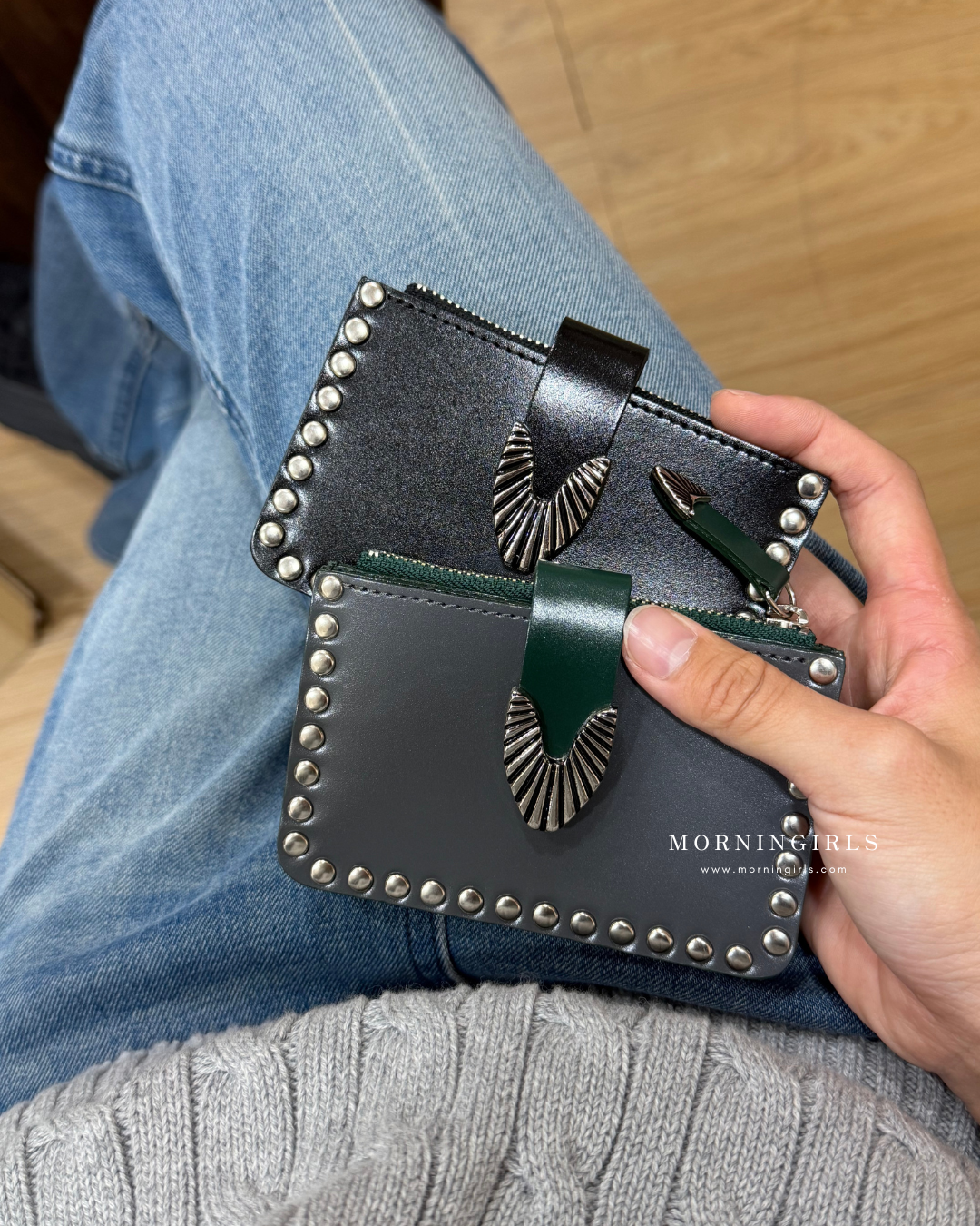 Toga Too Leather Wallet Studs SMALL [新品優惠中聖誕全現貨發售中!]