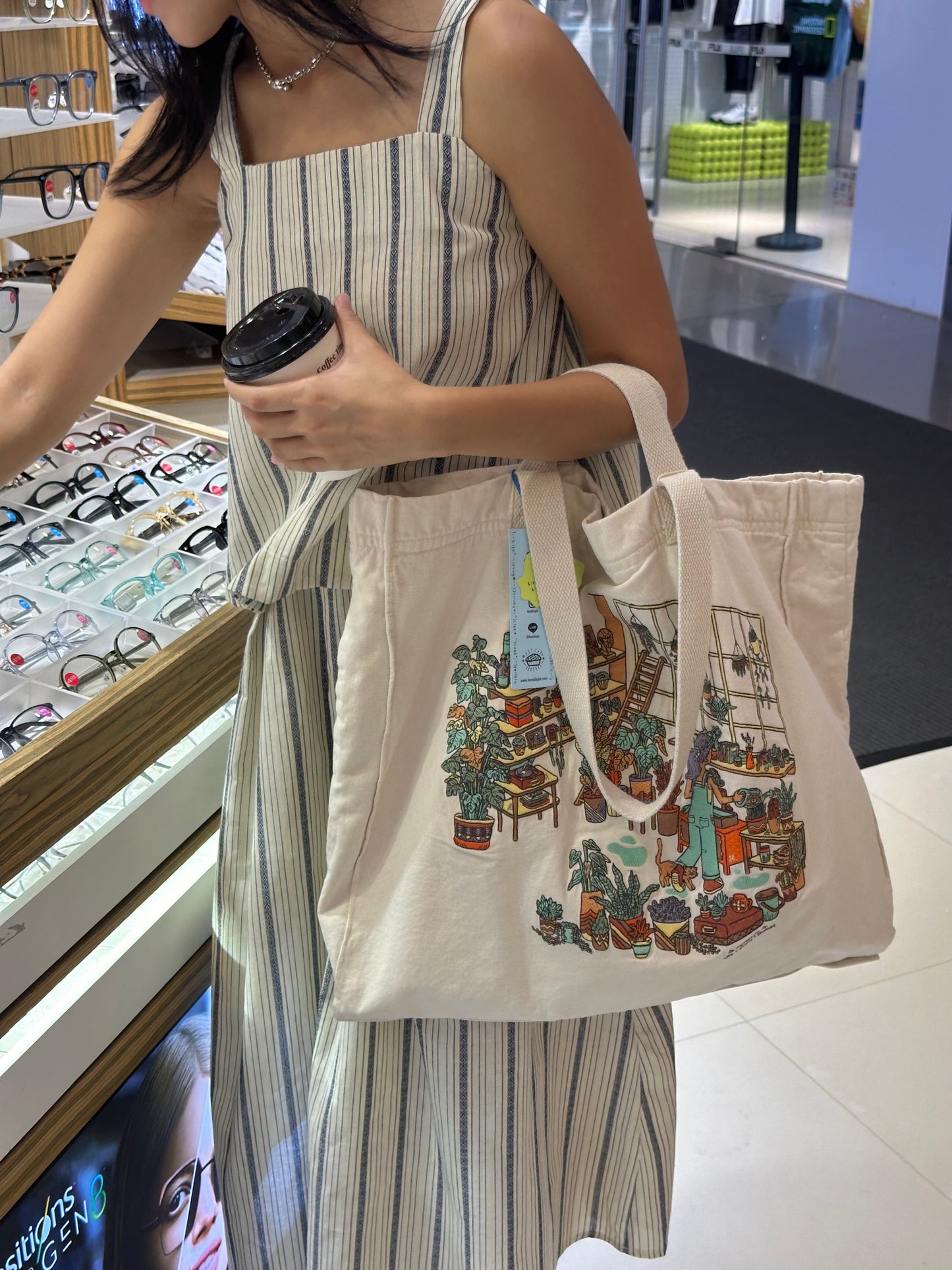 Hamblepie 泰國自家品牌 - Garden House Tote Bag