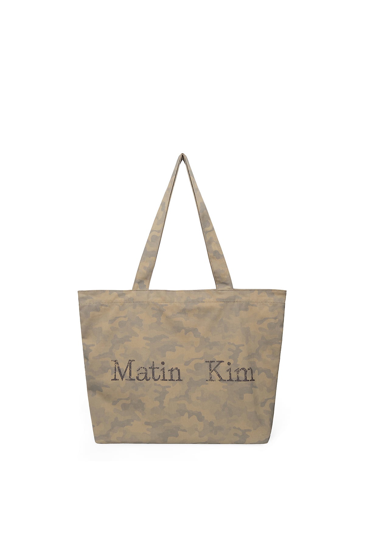 最新韓國選物🇰🇷 Matin Kim Matin Washed Pattern Ecobag 水洗迷彩布袋［復古水洗 豹紋迷彩隨性！］