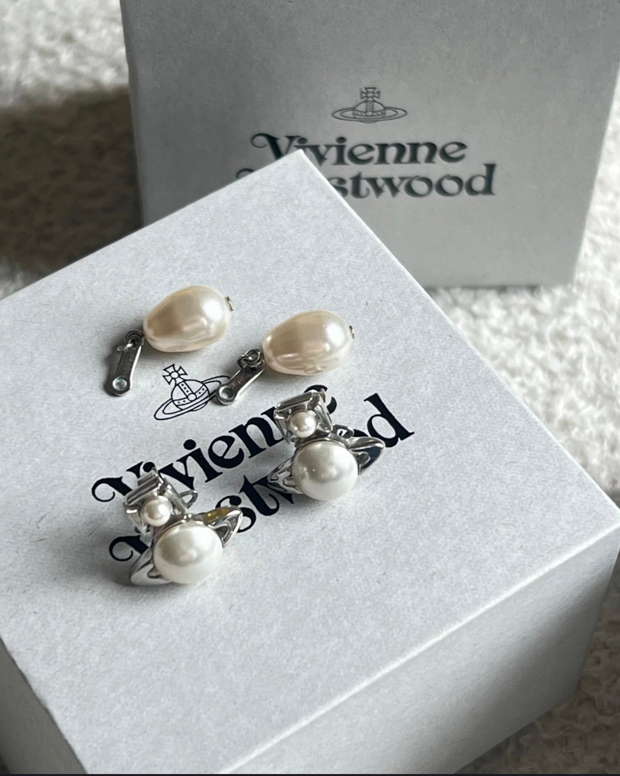 Vivienne Westwood Inass Earrings 可拆卸兩戴珍珠耳環!  [最新上架! 限量現貨優惠中!]