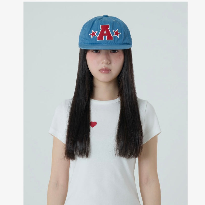 Aeae Washed Capital Logo Cap 最新韓國選物🇰🇷大A星星水洗帽［Made in Korea🇰🇷極推薦必入手 美式復古風］