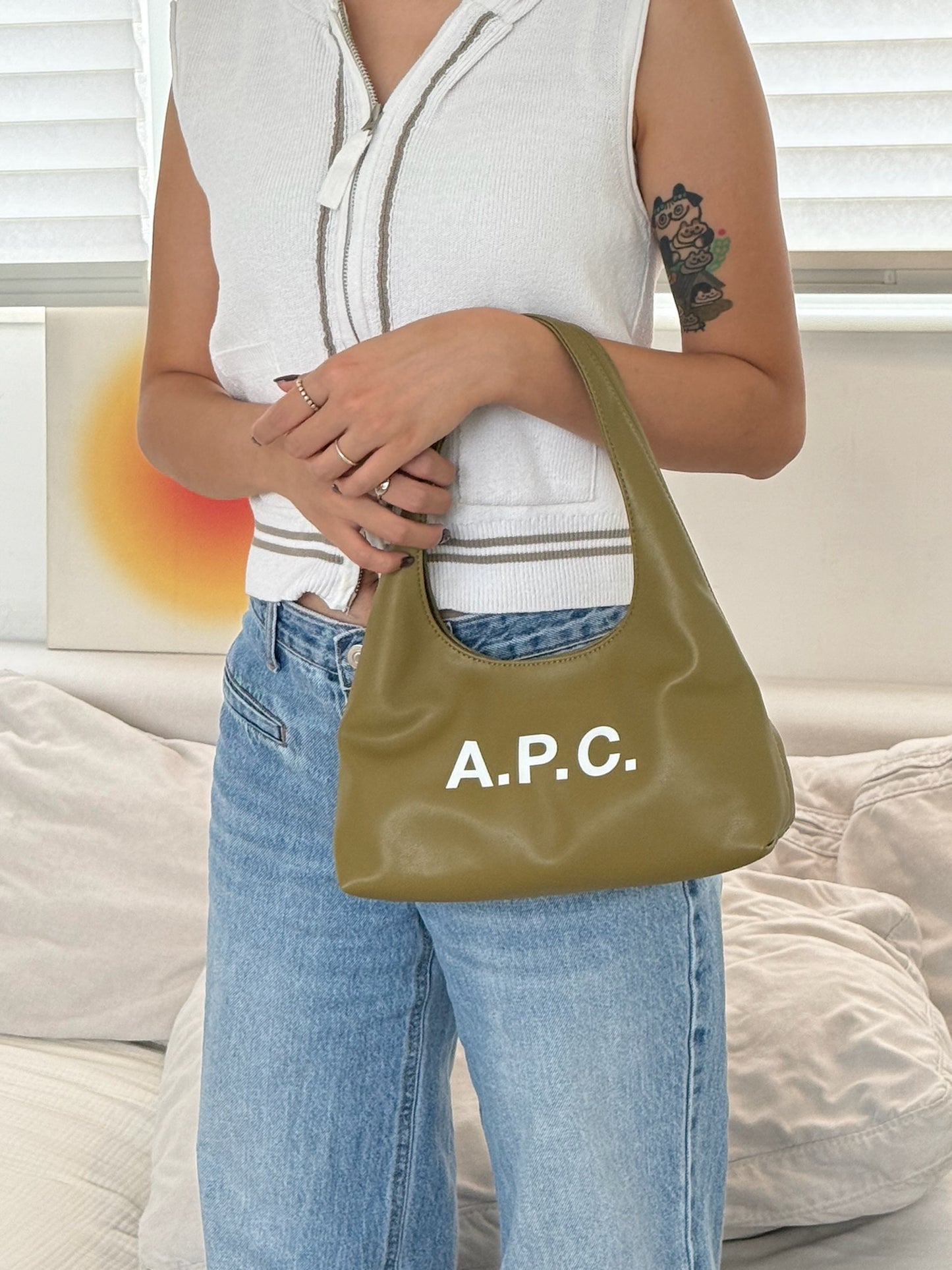A.P.C. Baby Ninon Shoulder Bag［最新上架! 超可愛腋下袋! 全現貨發售中］