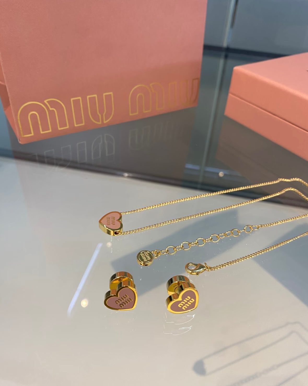 Miu Miu Metal 愛心系列 [超難買!限定藍色粉紅色]