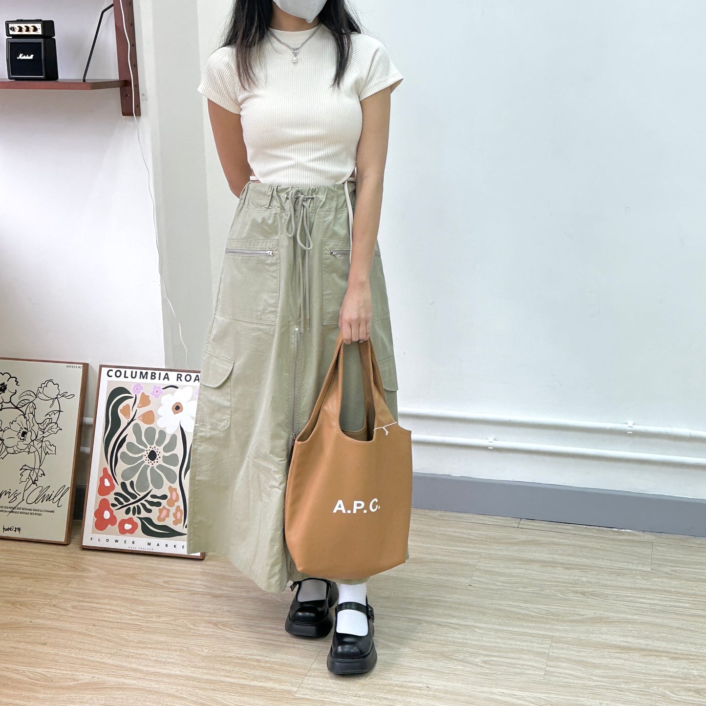 Sok Sok Half Zip Cargo Skirt ［推介!!］[門市搬遷清貨限時優惠$249!]