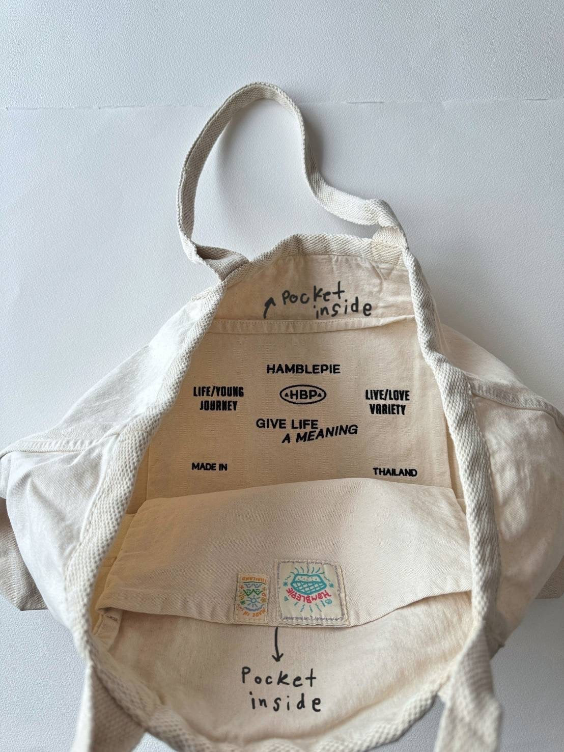 Hamblepie 泰國自家品牌 - Live Young Variety Tote Bag［最新上架!］