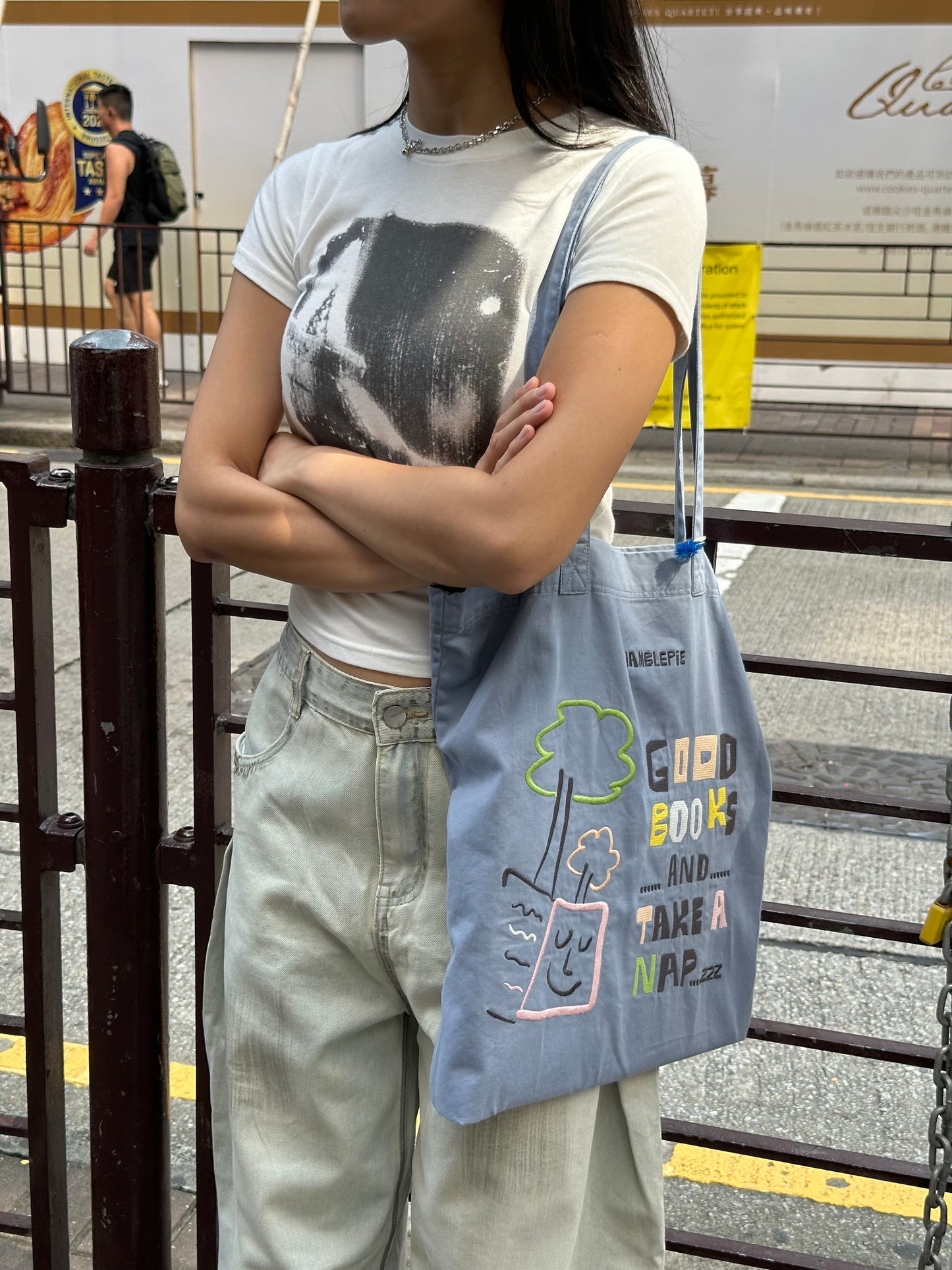 Hamblepie 泰國自家品牌 - Good Books Tote Bag