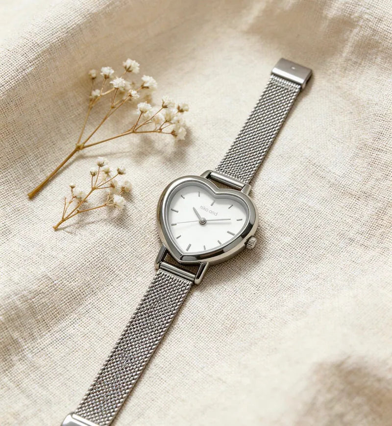 Niko and...日本愛心手錶復古手錶  [Threads爆紅日本直送]