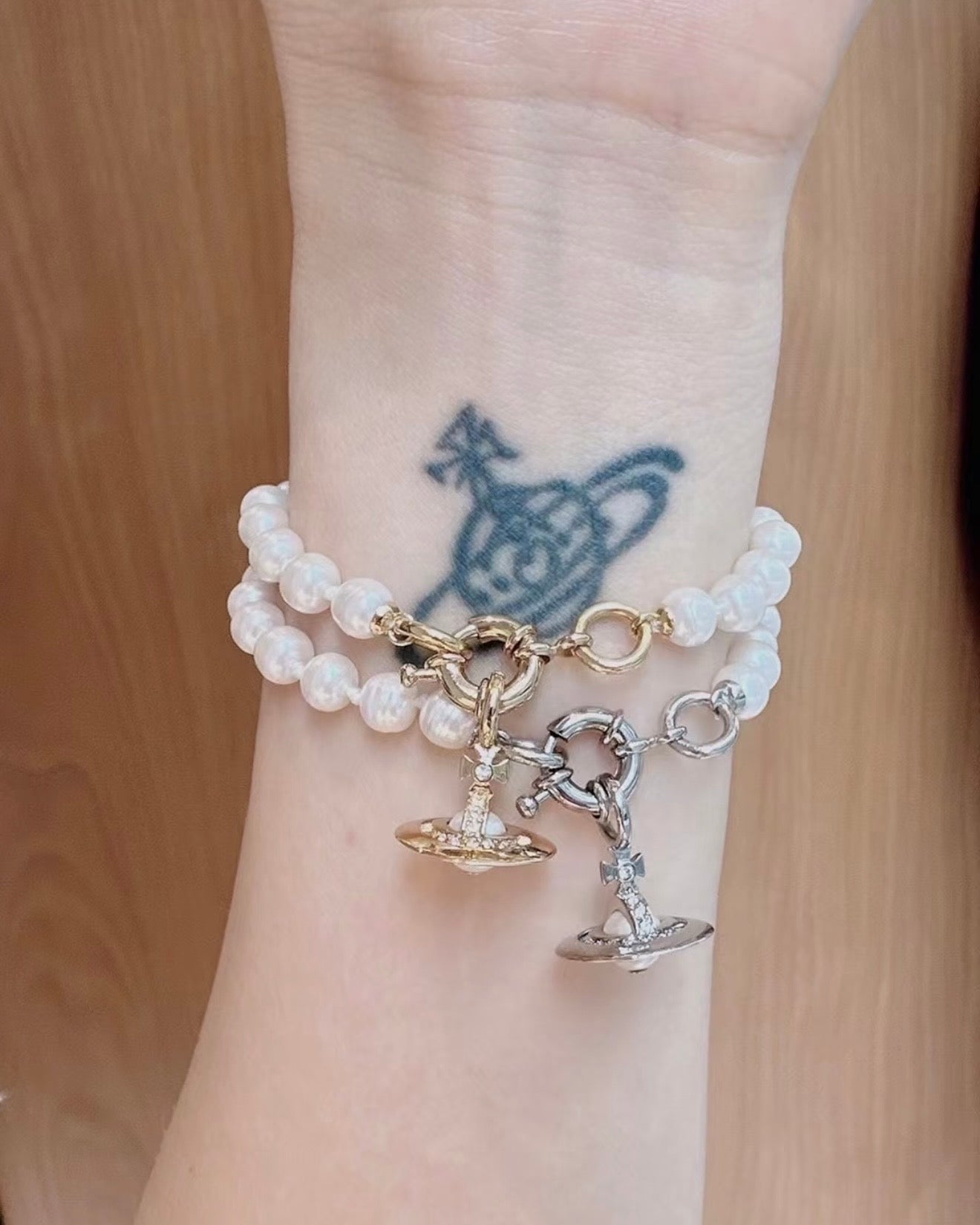 Vivienne Westwood Aleksa Pearl Bracelet 巴洛克珍珠 [銀色少量現貨中! 最新上架!]