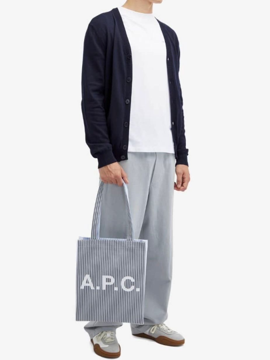 A.P.C. Lou Tote Bag 間條［最新上架! 前後間條顏色不同 超特別!］