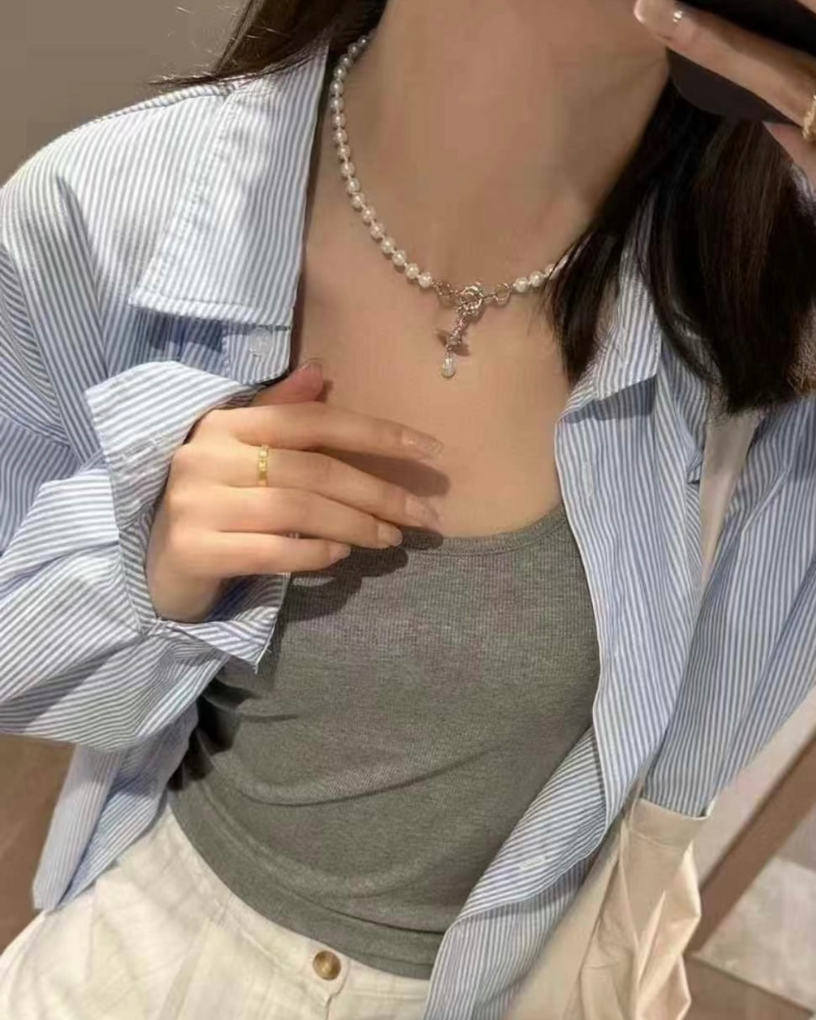 Vivienne Westwood Aleksa Pearl Choker 巴洛克水滴珍珠 [NANA同款 最新上架! 超級美! 超限量優惠現貨!]