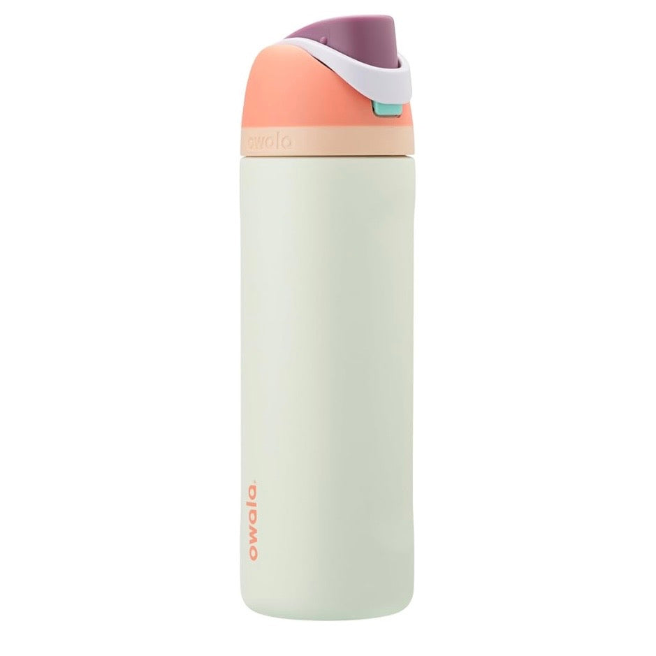美國Owala FreeSip隔熱不鏽鋼吸管水瓶 24oz