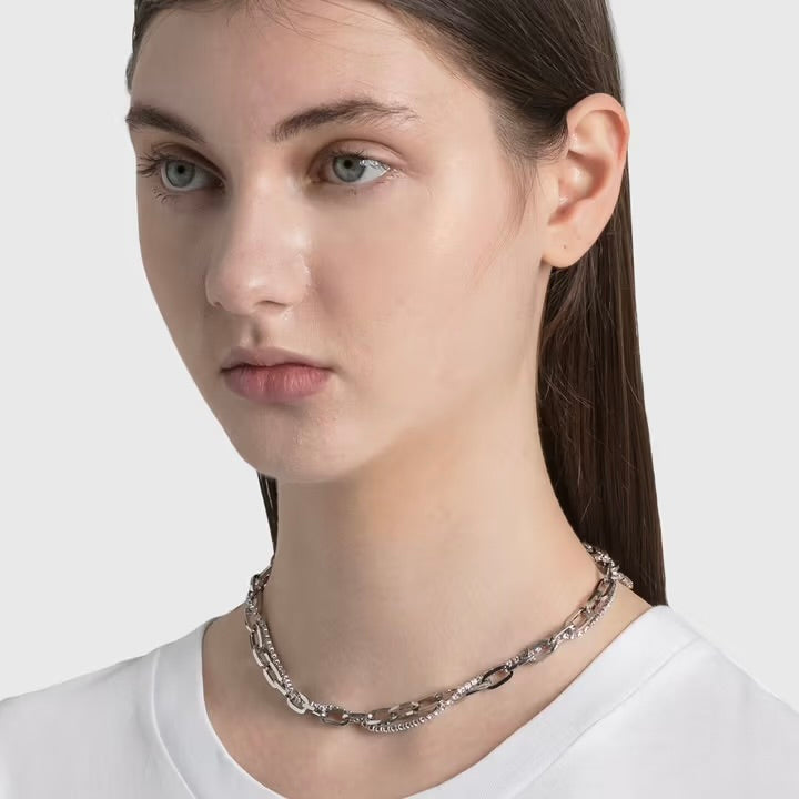 Justine Clenquet 法國飾物 - Silver Kirsten Necklace