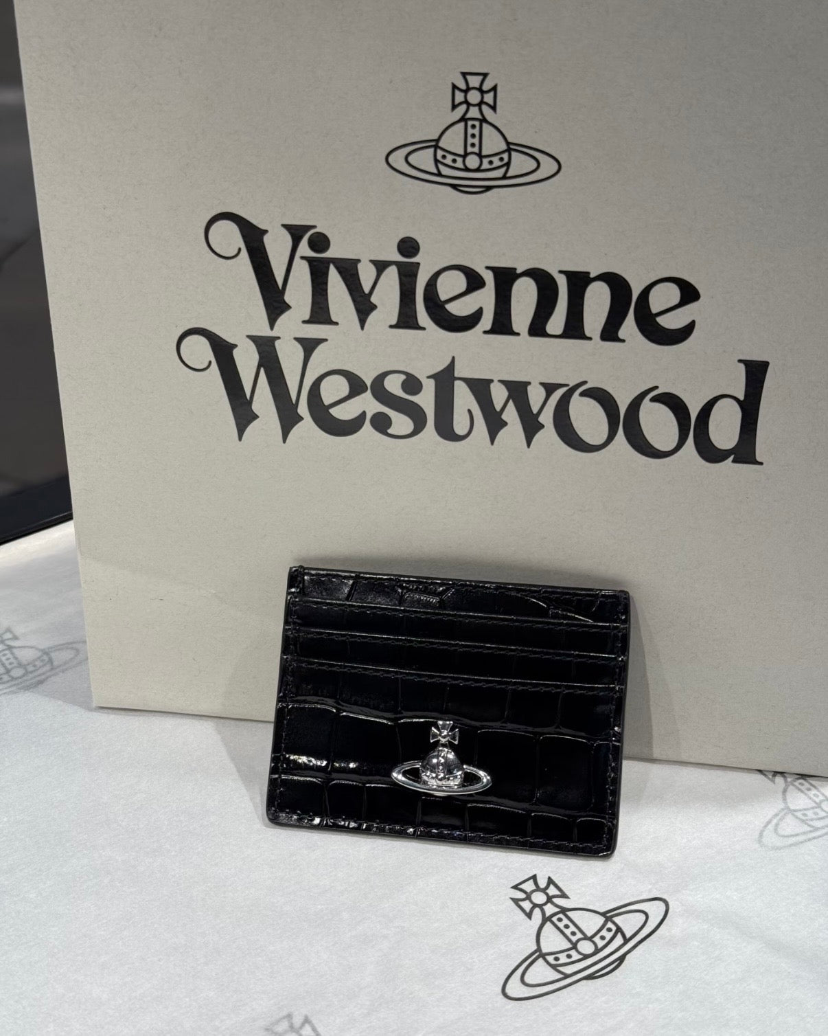 Vivienne Westwood Crocodile Cardholder 超熱賣鱷魚皮卡套 [5款限量優惠中 超大折扣!]