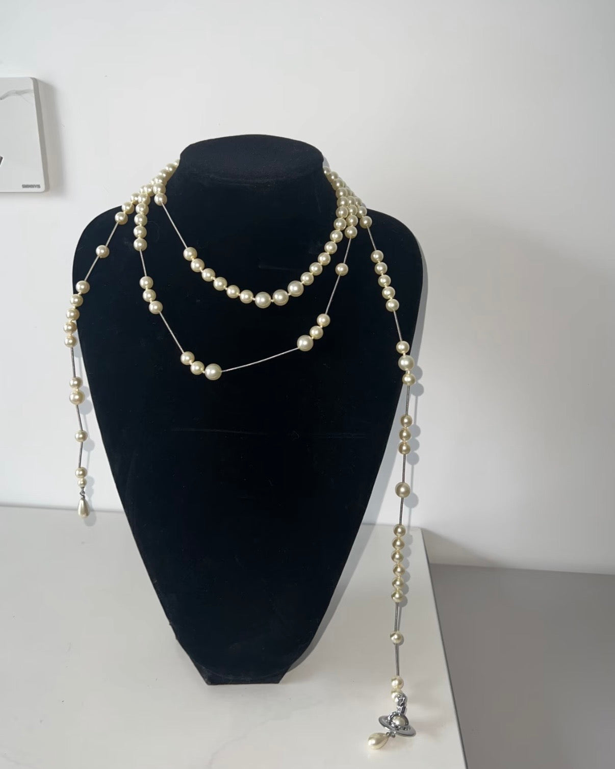 Vivienne Westwood Broken Pearl Necklace 破碎珍珠頸鏈