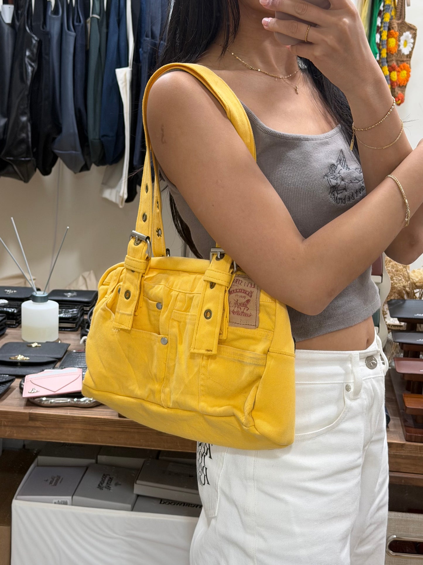 Thailand Remade Vintage Shoulder Bag [Polo款$199🌴獨一無二每款只有1個]