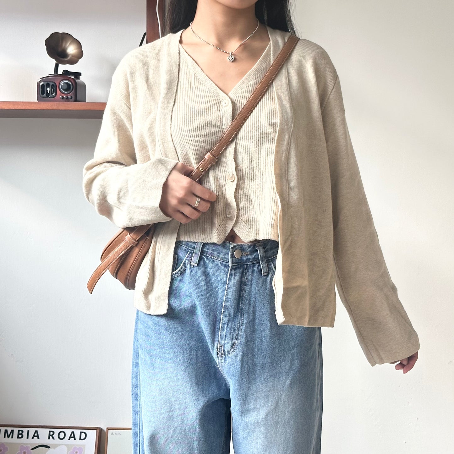 假兩件超軟熟開鈕上衣 3色入