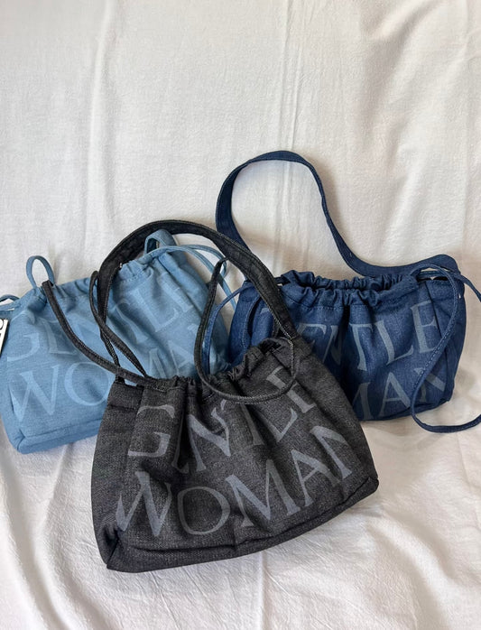 Gentlewoman Denim Dumpling Bag 經典牛仔款