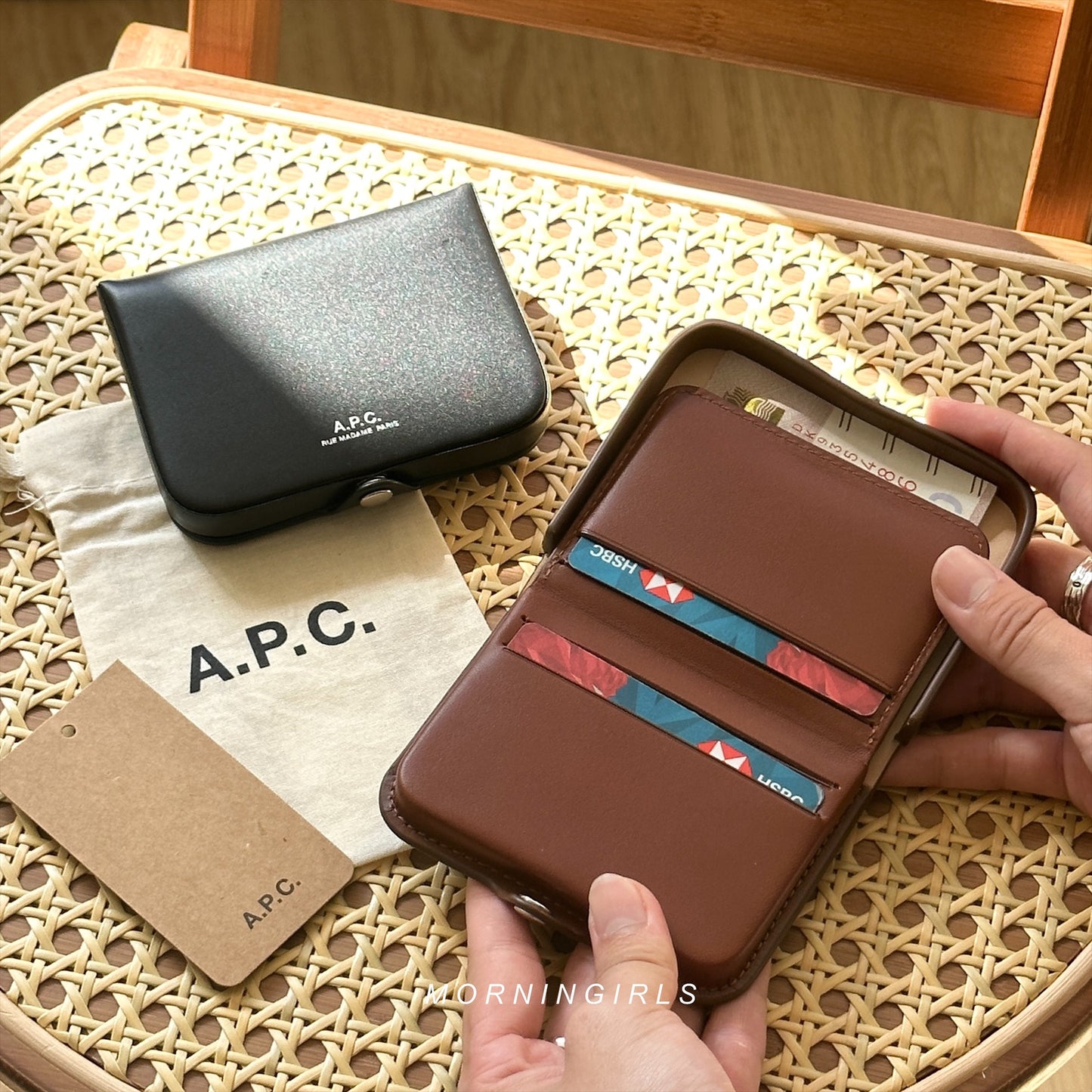 A.P.C. Josh Wallet 盒子銀包  [最新秋冬色上架! 銷量第一♡]