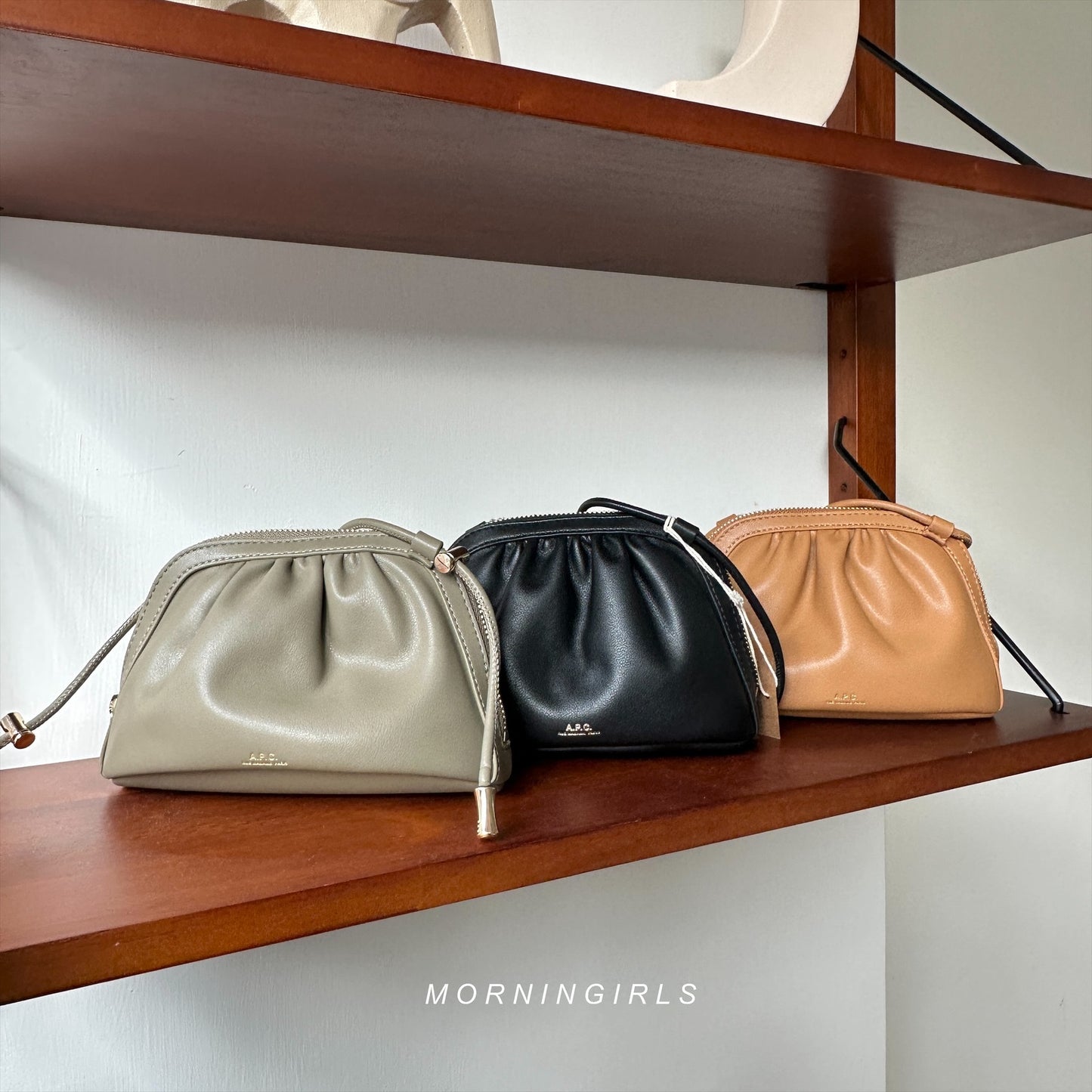 A.P.C. Ninon Drawstring Bag [SMALL] [多款顏色ON SALE!]